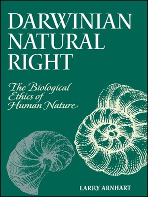 cover image of Darwinian Natural Right